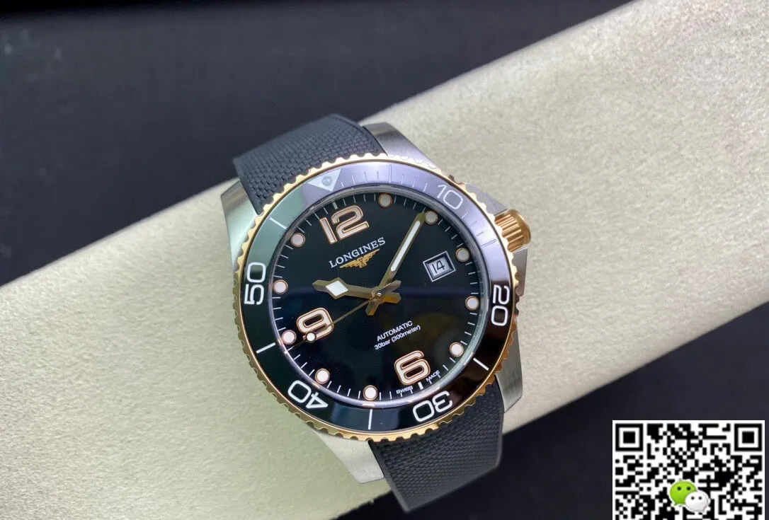 Longines Concas L3.781.3.58.9 ZF Factory 1:1 Best Edition Replica Watch Black Bezel